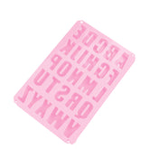 26 Large Letter Silicone Molds